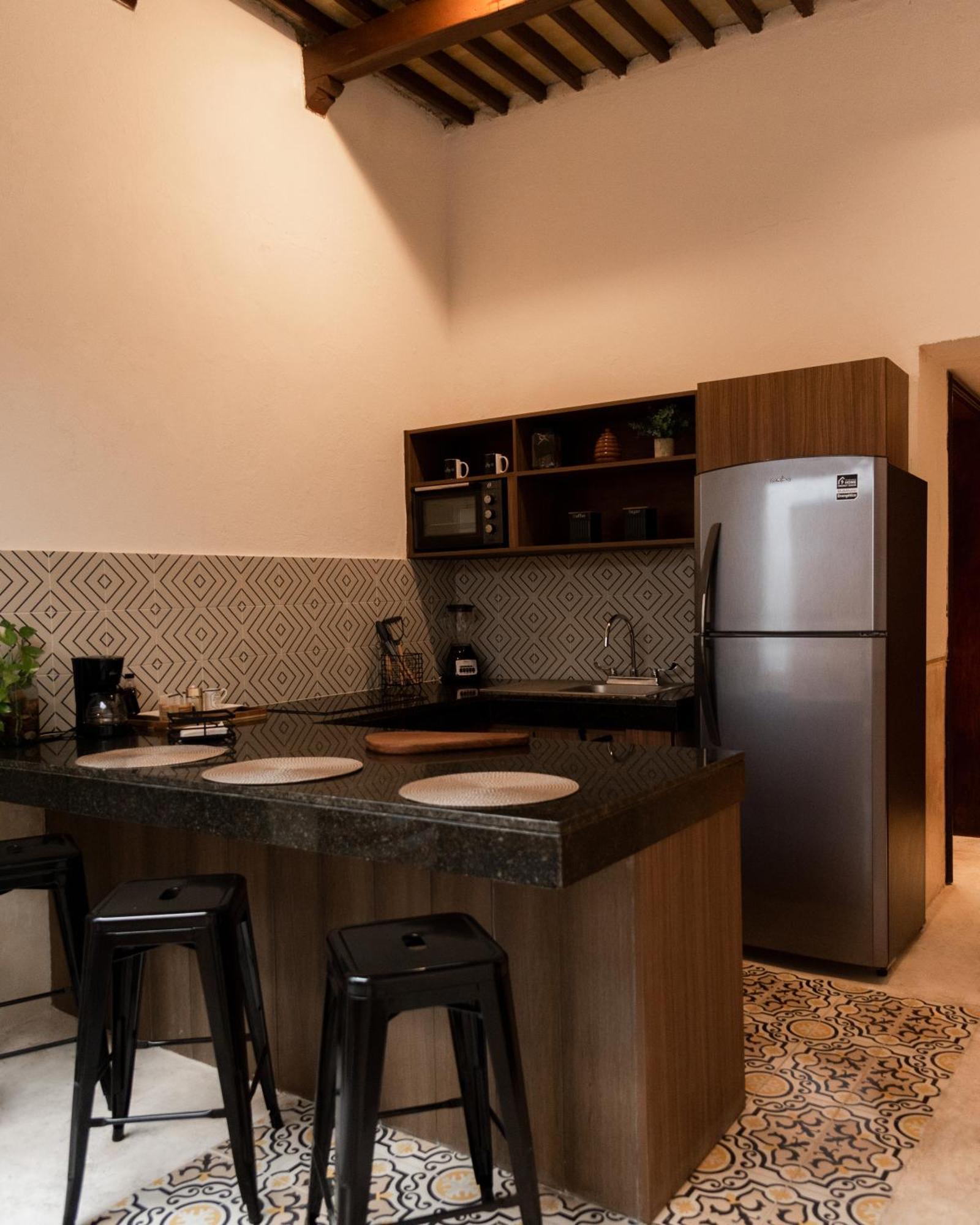 Casa Lilia, Ubicada En El Centro Historico Villa Campeche Ngoại thất bức ảnh